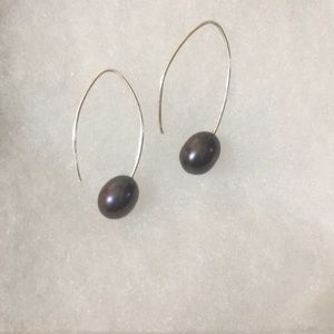 EUC Honora Cultured Pearl Threader Earrings